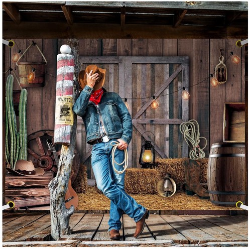 Wild west cowboy - wild, photo