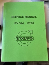 Volvo Service Manual PV544 &