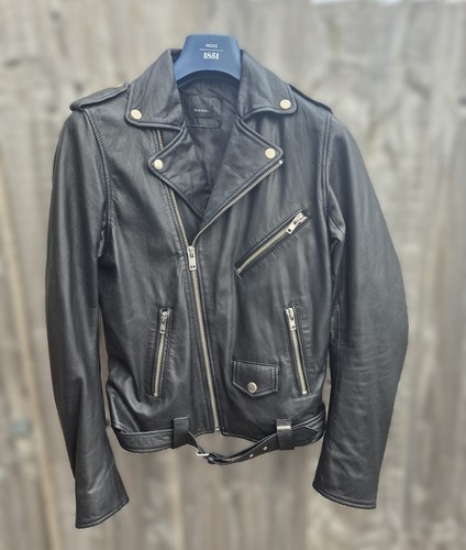 Diesel men leather biker - diesel,