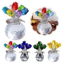 Crystal Rose Ornament -  3D