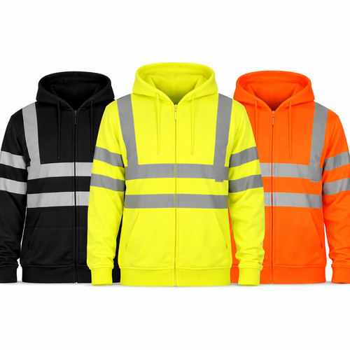 Vis hoodie visibility - hi,