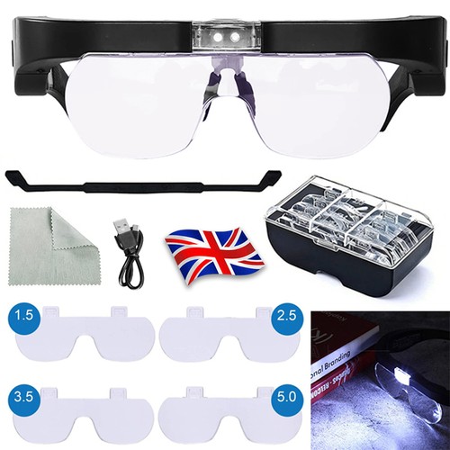 500 magnifier glasses with - magnifier,