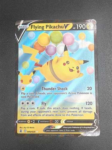 Pokémon tcg flying pikachu - flying,