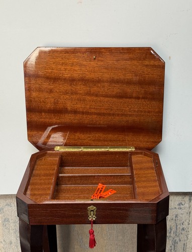 Italian inlaid music table - inlaid,