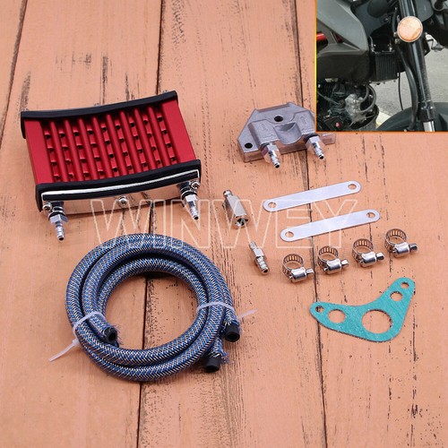 Red oil cooler cooling - red,