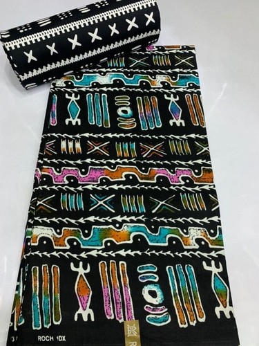 Black multi 100 - &, cotton