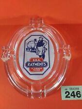 Vintage  B B A  Rayments  of Furneux Pelham    Glass Ashtray