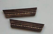 Ornate Window Curtain Box Pelmets / Crowns  Dolls House Any Room  1 / 12th Scale