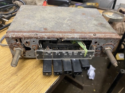 Vintage kraco radio push - vintage,