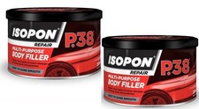 2 x Isopon P38 Body Filler