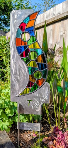 Flame sculpture hand made - flame,