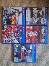 5 X Mixed PlayStation 4 Games