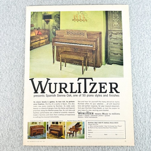Wurlitzer piano 1967 - piano,