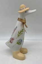 CERAMIC DUCK WITH BEES &