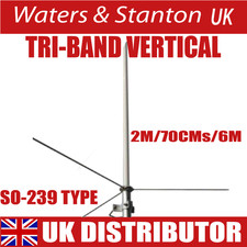 Comet GP-15M - 50/144/430MHz Base Antenna (SO239)