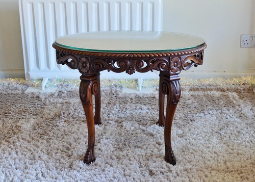 Antique walnut burr - , side