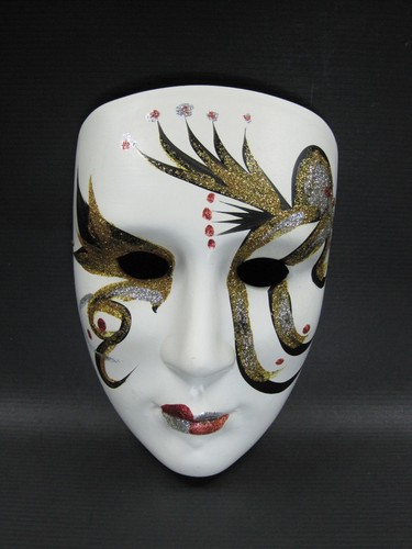 Vintage mardi gras porcelain - mardi,