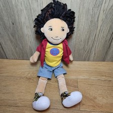 Rare Groovy Girls Plush Boy Doll Connor Curly Hair with Clothes Manhattan Toys 