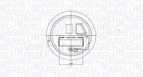 Front air spring - air,