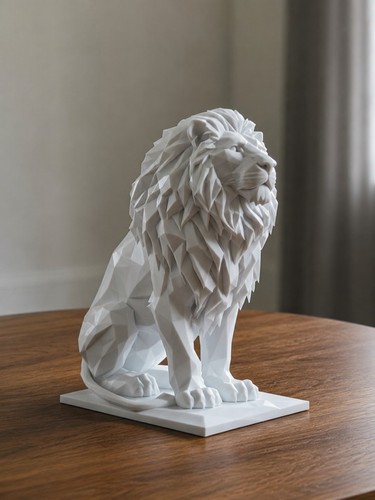 Lion statue home decor - lion,