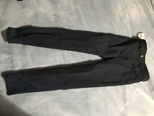 derby house kids riding breeches navy pants size 22