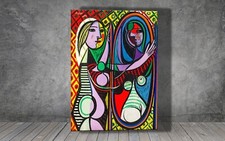 Pablo Picasso Girl Before A Mirror CUBISM CANVAS PAINTING ART PRINT  489