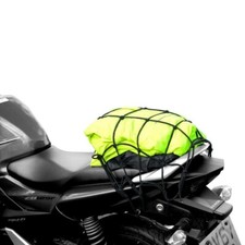 Oxford Motorcycle Cargo Net Scooter Hold Down Mesh Cargo Luggage 30 x 30 Black