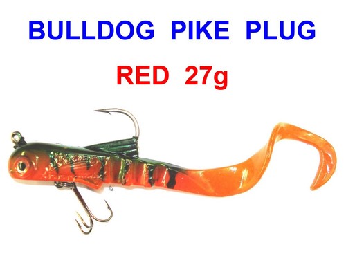 Red 27g bulldog - 1, lure