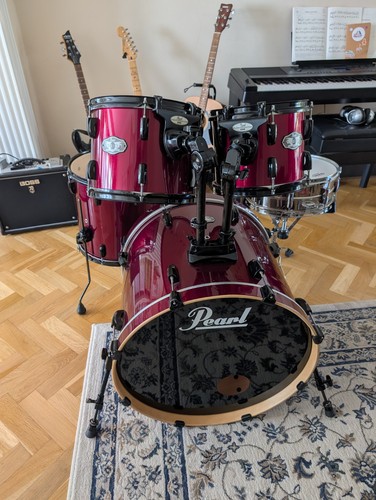 Pearl vision drum - pearl, wine