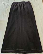 Handmade Flare Pleaded Black