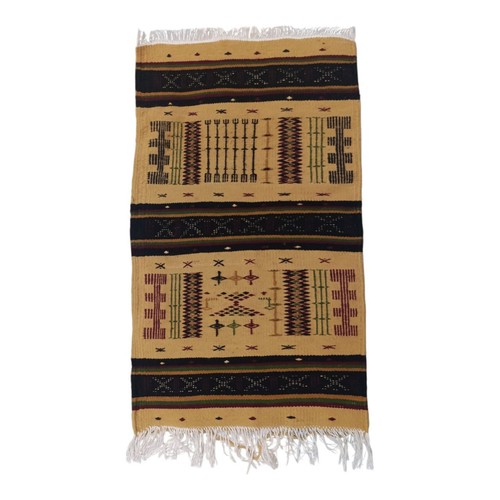 Algerian berber wool rug - algerian,