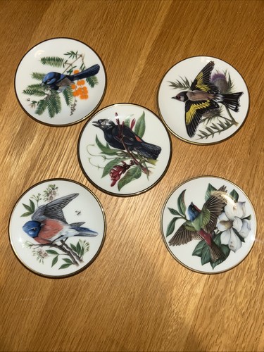 Franklin porcelain songbirds - porcelain,