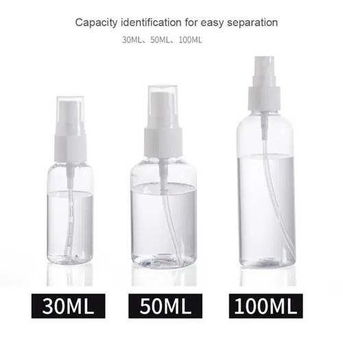 3pcs 50ml plastic - 3pcs,