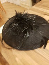 Black feather and lace
