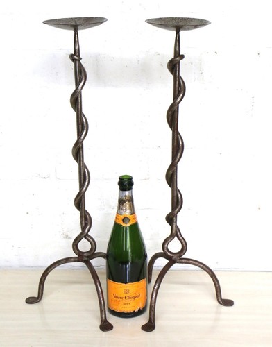 Pair vintage candlesticks - pair, of