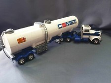 Matchbox SuperKings K103/2 Peterbilt Tanker Truck "Comet"Blie,White