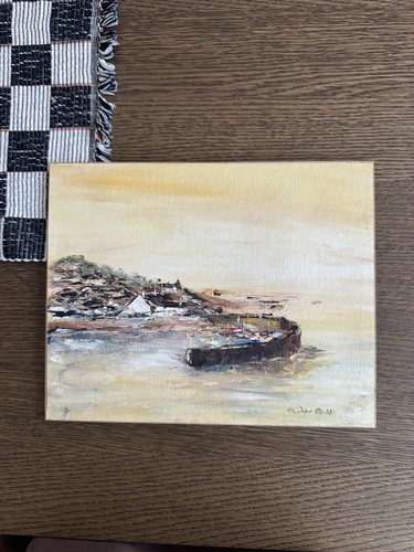 Vintage impasto oil - vintage, painting