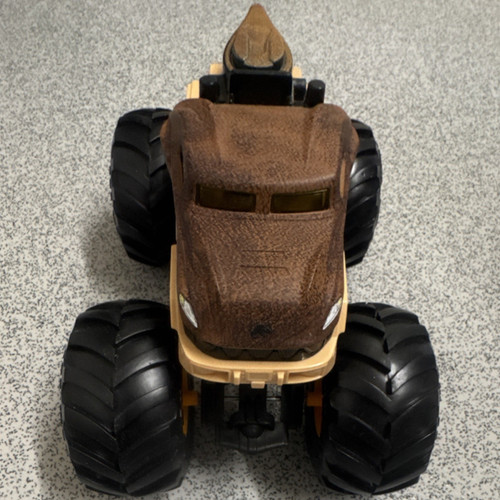 Plastic monster truck toy - truck,