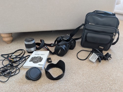 Canon eos 700d dslr camera - camera, 2