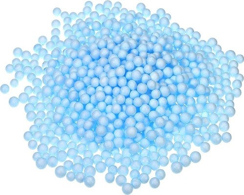 12500 pcs foam beads 6mm - pcs, 4-6mm