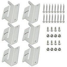 8Pcs Solar Panel Mount Brackets Aluminum Bracket Support Set for Camper Caravans