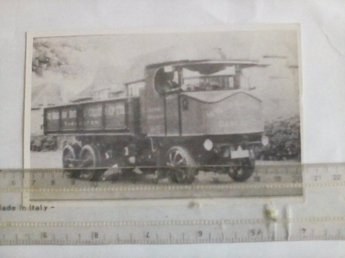 Sentinel steam waggon - waggon, no