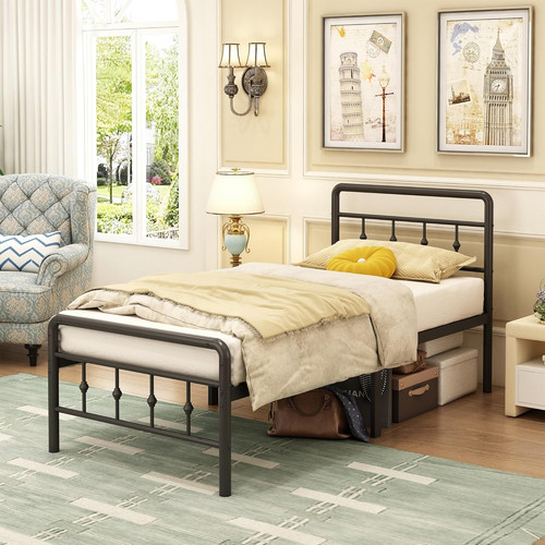 Small single bed frame - bed,