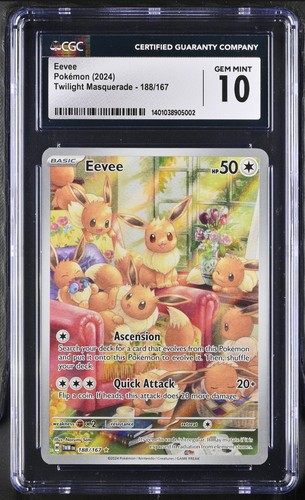 Eevee 188 graded cgc 10 - #188, 10]