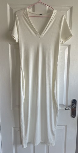 Midi dress figure hug off - dress,