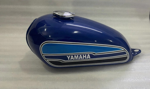 Yamaha xs650 blue - xs650, painted