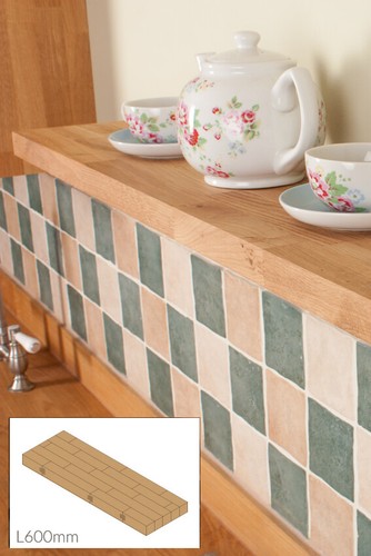 Solid oak wooden - solid, floating