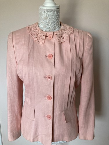 Mondi vintage linen blazer - linen,