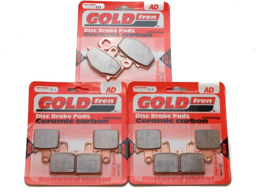 Brake pads front rear - pads, &