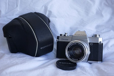 Topcon Unirex with Topcor 50mm F2 lens and Case Working Mint condition